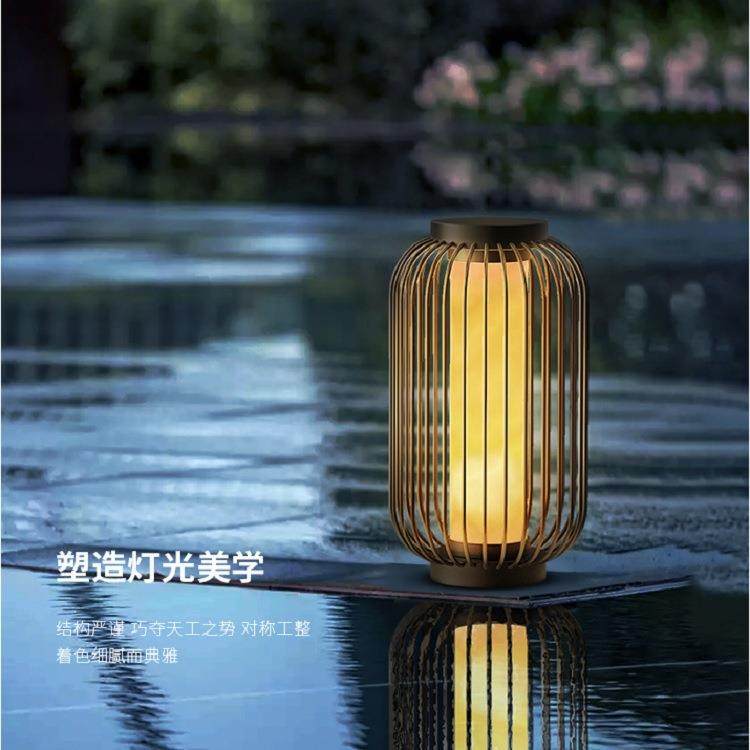 太阳能草坪灯新中式户外园林景观灯公园售楼处别墅落地鸟笼景观灯,淘宝优惠券,粉丝福利购,淘宝优惠卷