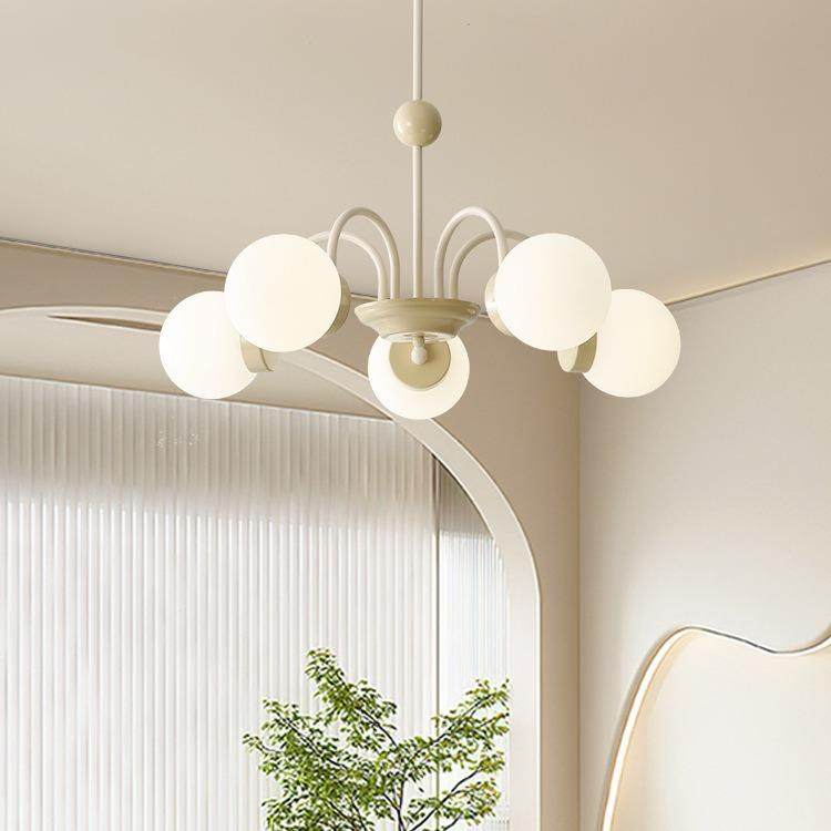 式奶油风客厅魔豆吊灯现代简约法卧59059室护眼吊灯欧北复古餐吊,淘宝优惠券,粉丝福利购,淘宝优惠卷