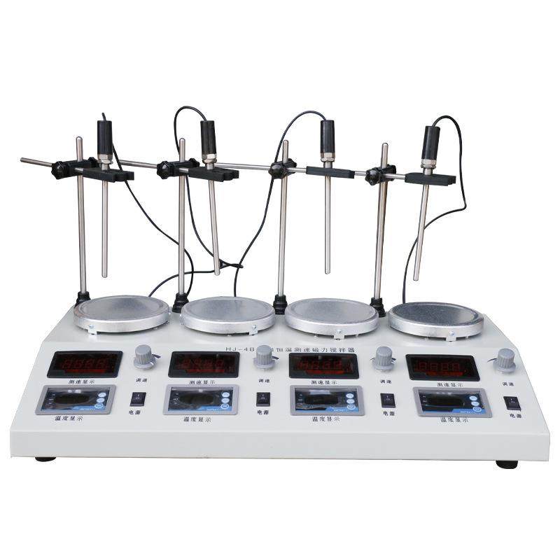 HJ-4B多头数显恒温磁力搅拌器多规格化学医药实验多联加热搅拌机,淘宝优惠券,粉丝福利购,淘宝优惠卷
