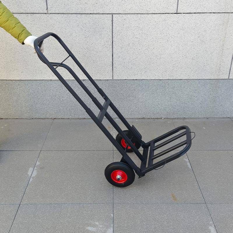 拉手237拉行车折叠车家用运拖车购货物买菜摆摊手推搬车轻便携李 - 图1