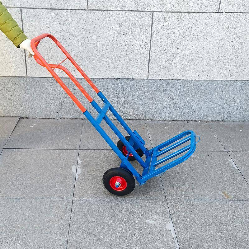 拉手237拉行车折叠车家用运拖车购货物买菜摆摊手推搬车轻便携李 - 图0