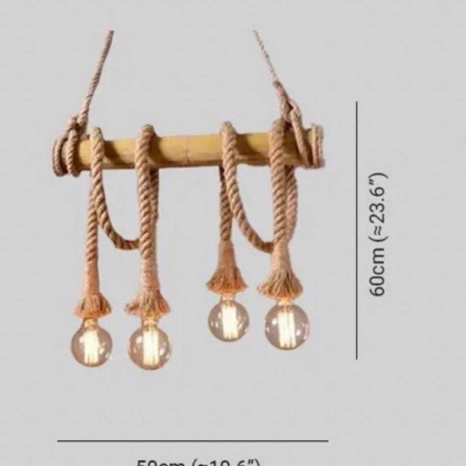 吊灯创发光云朵灯样板房民宿吧台卧意廊室走灯日风277式吊灯竹藤,淘宝优惠券,粉丝福利购,淘宝优惠卷