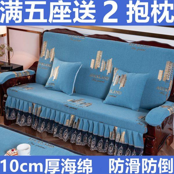 加厚实木红木质沙发垫带靠背连体中式防滑老式春秋联邦椅海绵坐垫,淘宝优惠券,粉丝福利购,淘宝优惠卷