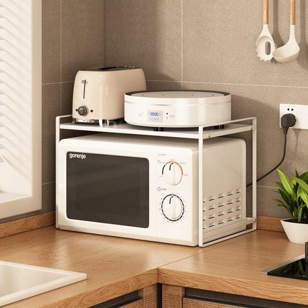 厨房放微波炉架子的置物架烤箱台面新款电饭锅一体家用微波炉架桌,淘宝优惠券,粉丝福利购,淘宝优惠卷