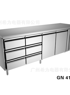 水吧台商用奶茶操作台不锈钢工作台批发机器全套奶茶店设备无菌