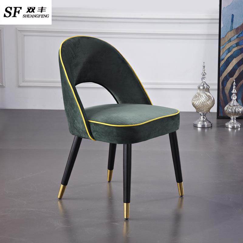 欧式布艺餐椅西餐厅吃饭靠背椅家用卧室化妆椅休闲椅子北欧,淘宝优惠券,粉丝福利购,淘宝优惠卷