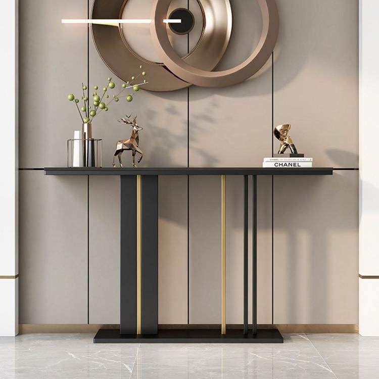 北欧简约大理石铁艺岩板轻奢入户正对门玄关柜玄关台新中式玄关桌,淘宝优惠券,粉丝福利购,淘宝优惠卷