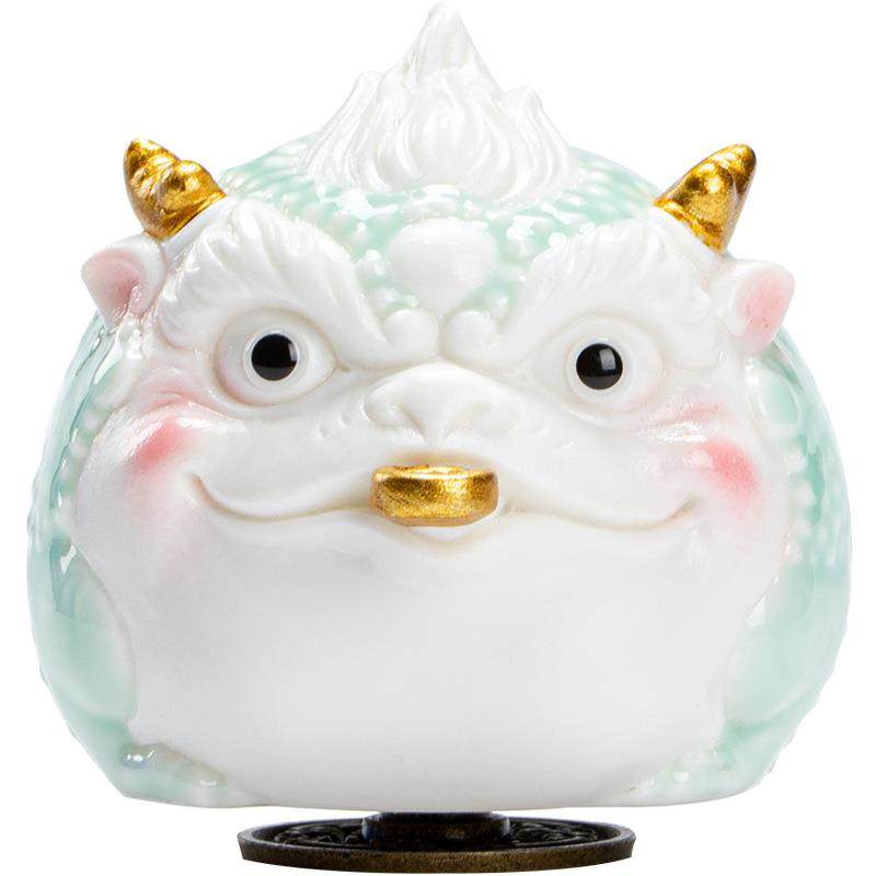 创意陶瓷金蟾茶宠摆件底部转动财源滚滚精品茶玩招财茶台桌面装饰,淘宝优惠券,粉丝福利购,淘宝优惠卷