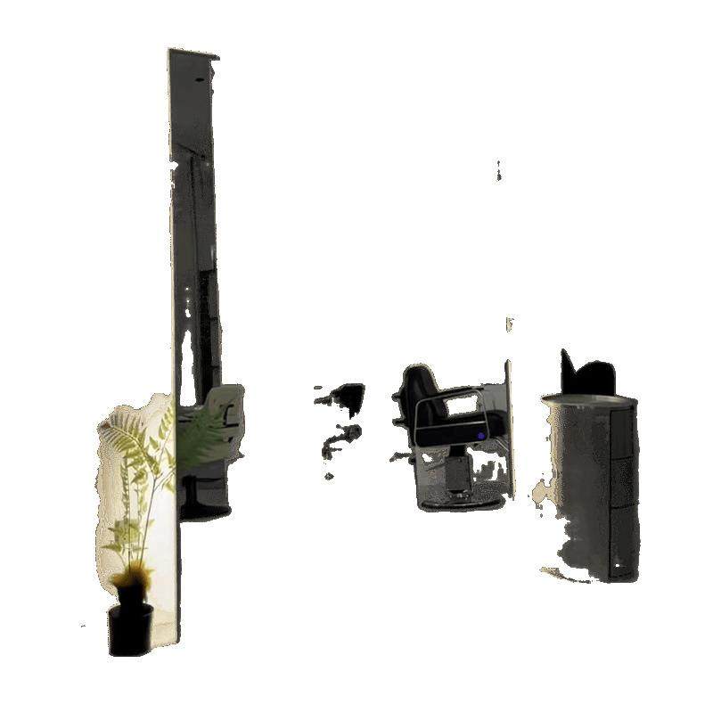 高端剪发镜发廊单面落地烫染镜网红潮款理发店镜子挂墙美发店镜子,淘宝优惠券,粉丝福利购,淘宝优惠卷