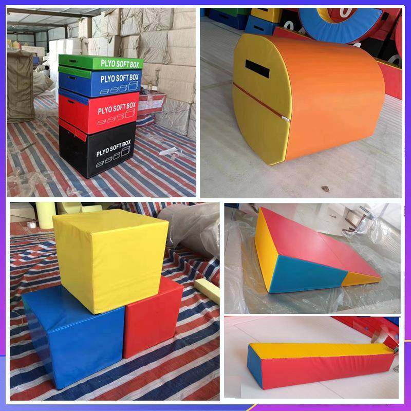 幼儿软体跳箱儿童八角柱三节梯海绵梯形独木桥幼儿跳箱三角垫,淘宝优惠券,粉丝福利购,淘宝优惠卷