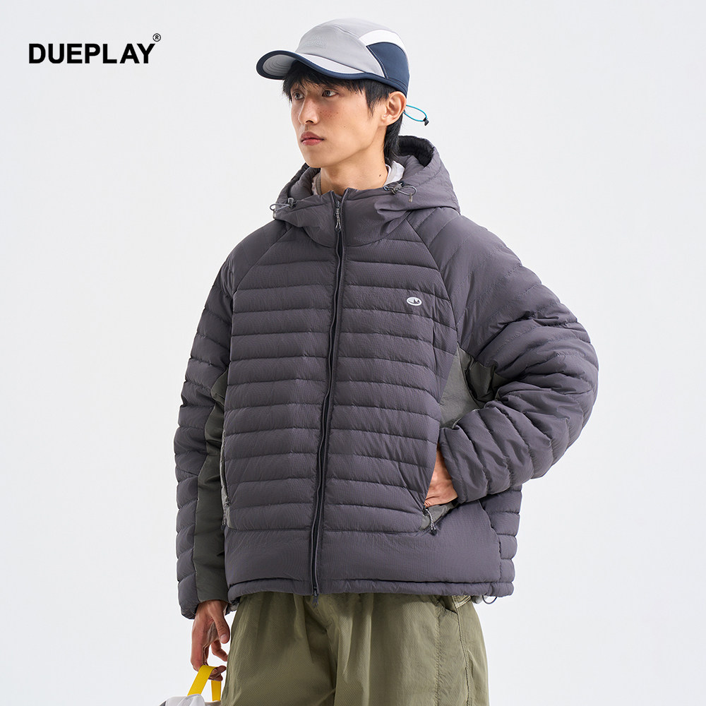 【明星郑恺潮牌】冬季白鸭绒羽绒服连帽轻薄保暖防水外套男女新款,淘宝优惠券,粉丝福利购,淘宝优惠卷