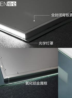 BOLEN智能浴室镜子卫生间镜子挂墙洗漱台LED带灯触摸屏洗手间防雾