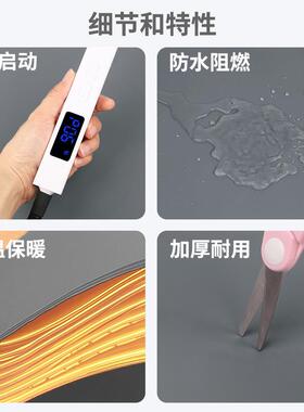 暖脚垫欧规英规暖脚宝神器电加热暖足办公室插电冬季地暖垫