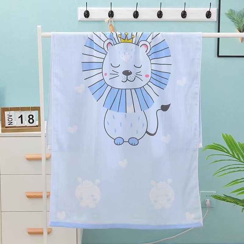 小孩夏季薄款纱布超柔软浴巾新生婴儿双层纯棉盖毯包巾儿童被抱被,淘宝优惠券,粉丝福利购,淘宝优惠卷