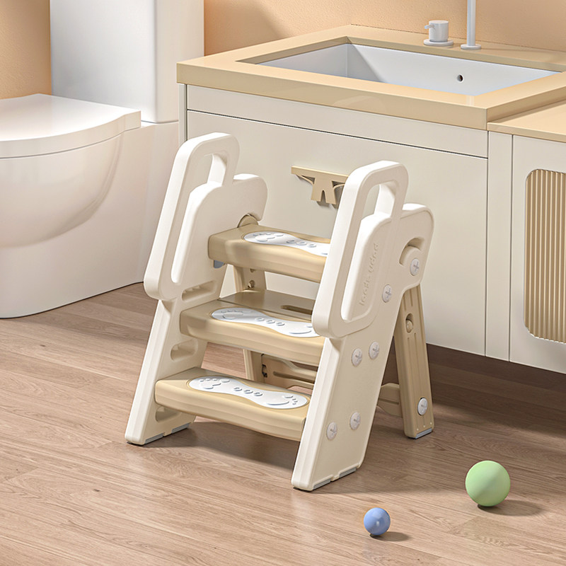 儿童洗漱台踩凳可折叠宝宝洗手台阶脚踏凳幼儿卫生间登高垫脚楼梯,淘宝优惠券,粉丝福利购,淘宝优惠卷