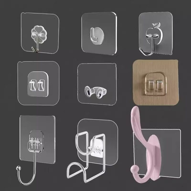 挂钩浴室卫浴免钉挂衣钩卧室免打孔挂衣架壁挂衣帽钩塑料粘钩批发,淘宝优惠券,粉丝福利购,淘宝优惠卷