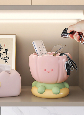 创意钥匙收纳架置物入户玄关摆件客厅电视柜可爱进门口鞋柜装饰品