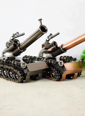 模手创意工金铁艺老0012爷车型摆件厂家直发霸气电镀不属生锈多款