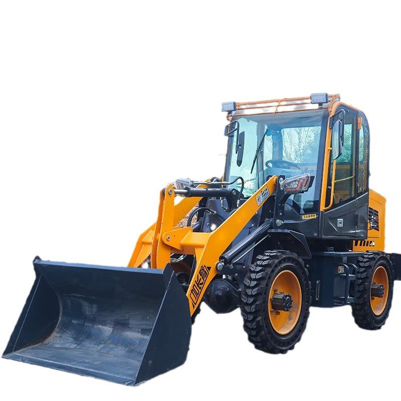 机养场小铲车油四驱单缸装载工程推土机殖农用小型家用FRU铲柴车 - 图3