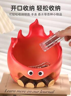 柴关火小炭火客入户门钥匙ZF25-017纳玄摆件厅装饰收招财新居礼物