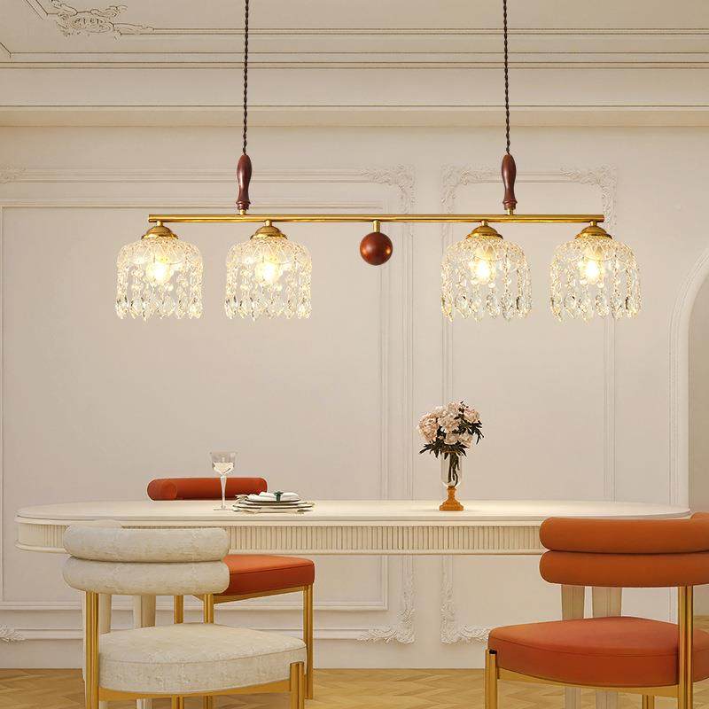 美式复古实客木厅吊灯村法式乡护灯玻璃流苏灯中古卧室餐厅眼417,淘宝优惠券,粉丝福利购,淘宝优惠卷