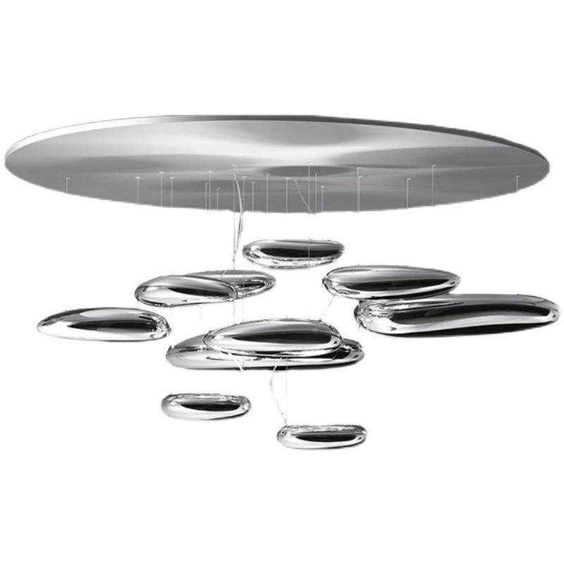 意大利创意厅吊灯代简客约281大气现浮空水滴卧室厅餐装饰展厅吊,淘宝优惠券,粉丝福利购,淘宝优惠卷