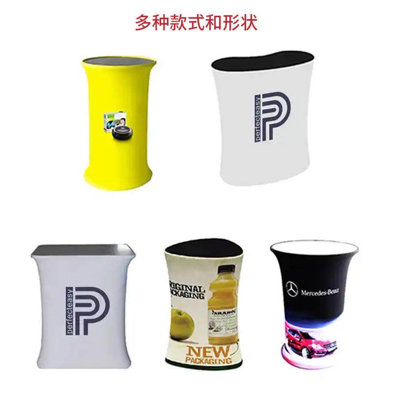 内部发光促销台折叠广告牌快幕秀广告灯箱架子液压前台展示促销桌,淘宝优惠券,粉丝福利购,淘宝优惠卷