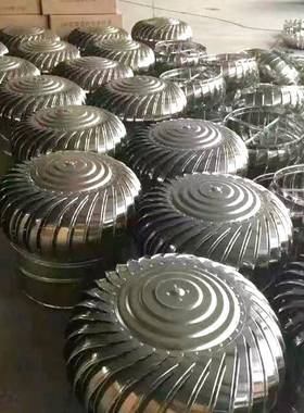 支持供应无动力风帽304不锈钢无动力风机工厂屋顶用通风