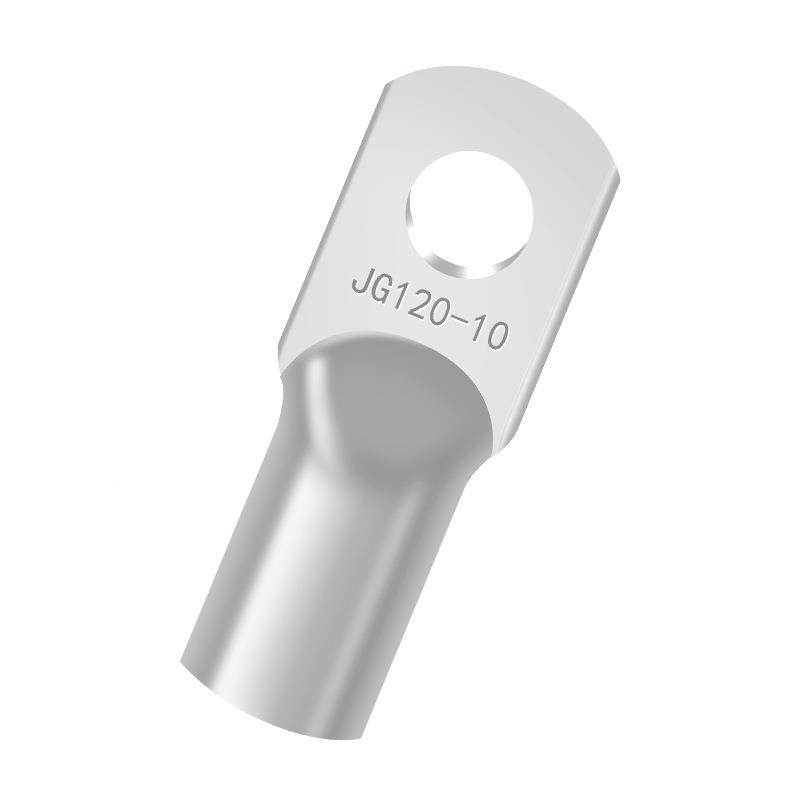JG铜鼻形子圆线耳压线接5头JG9-8(10JG95-8(1只冷压接线）端子 - 图3