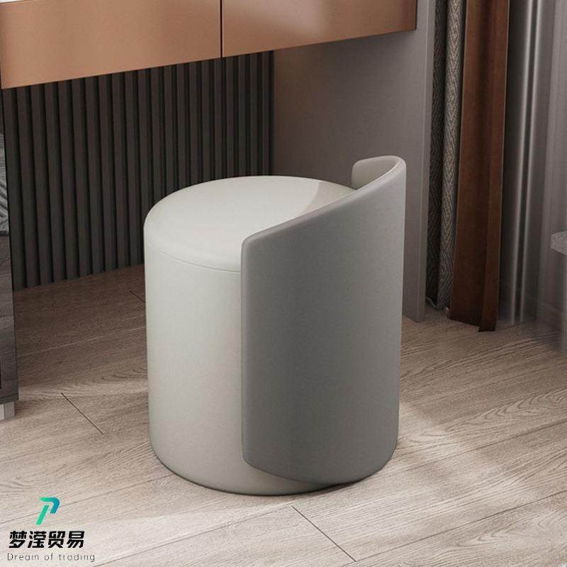 北欧化妆凳家用梳妆台凳子网红拍照现代客厅轻奢椅简约美甲矮圆凳,淘宝优惠券,粉丝福利购,淘宝优惠卷