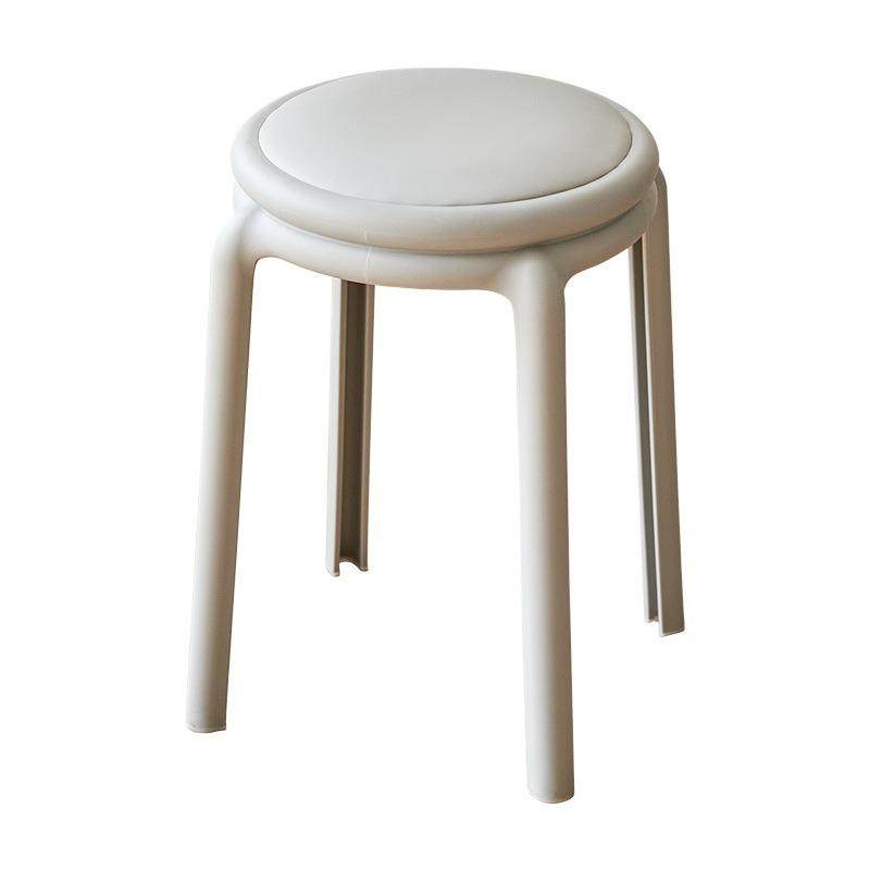 塑料凳子加厚家用可叠放简约客厅餐桌圆板凳结实防滑等位备用高凳,淘宝优惠券,粉丝福利购,淘宝优惠卷