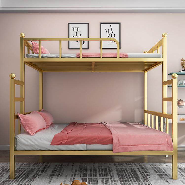 卧室双层铁艺床小户型卧室儿童上下铺高低子母床单身公寓铁架床,淘宝优惠券,粉丝福利购,淘宝优惠卷