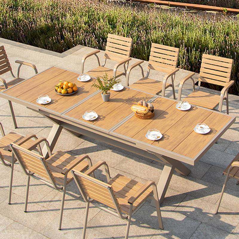 户外塑木桌椅庭院防水防晒露天阳台休闲塑木桌椅花园现代室外桌椅,淘宝优惠券,粉丝福利购,淘宝优惠卷