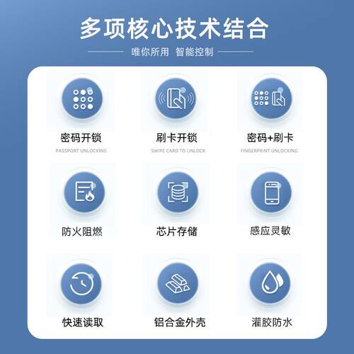室外防水门禁系统套装户外刷卡密码磁力锁铁门电磁锁一体机磁吸锁 - 图2