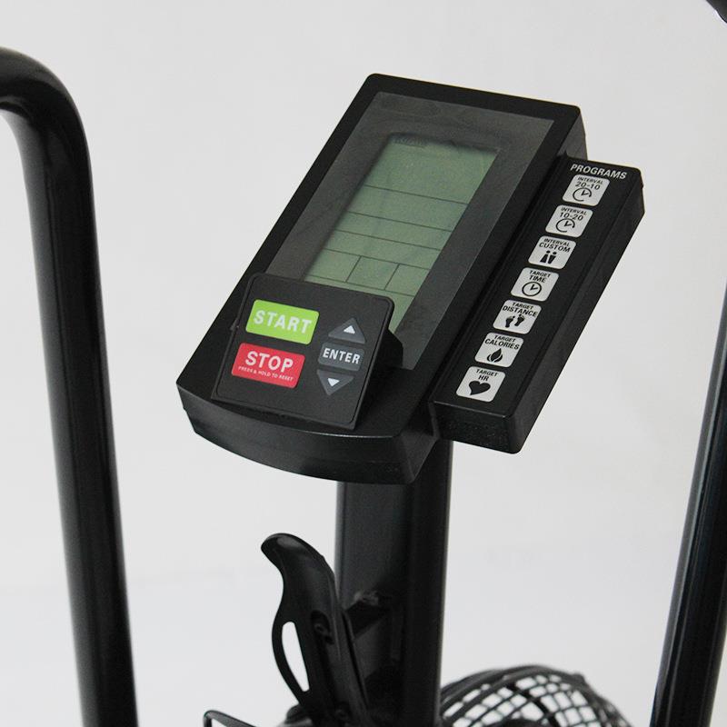 Wind resistance bicycle, indoor sports fan bike, silent fitness equipment, freely adjustable foot-operated wind resistance spinning bicycle