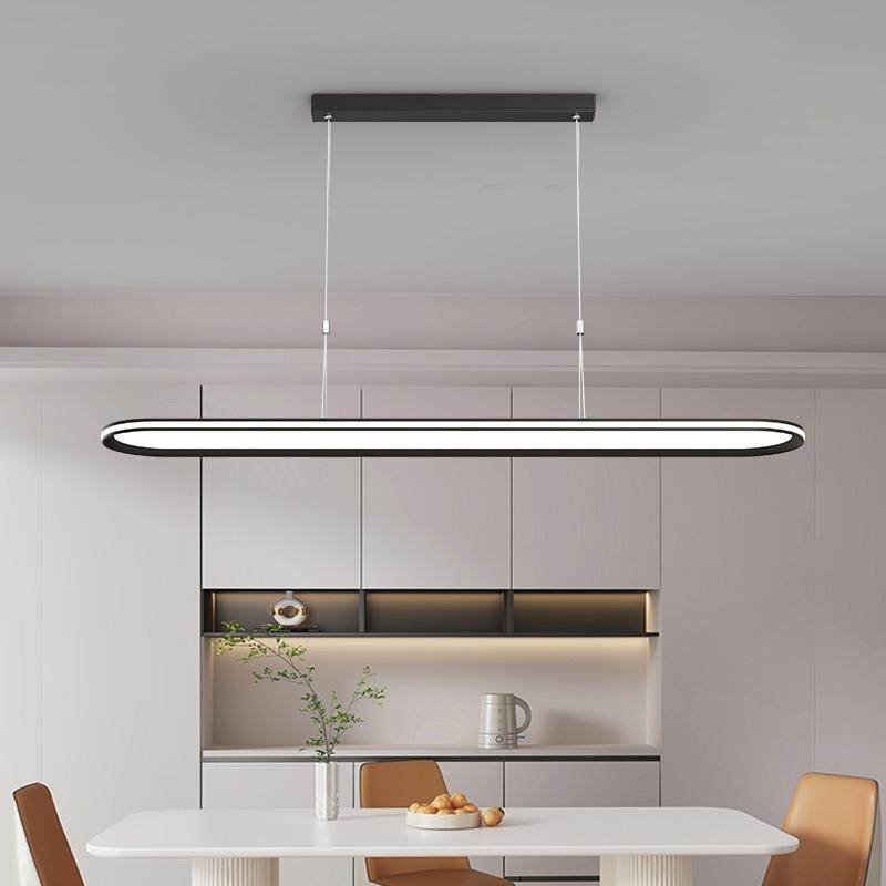 长条餐厅灯具代具简约家餐厅吊灯全光谱护眼用一字餐桌灯高级178,淘宝优惠券,粉丝福利购,淘宝优惠卷