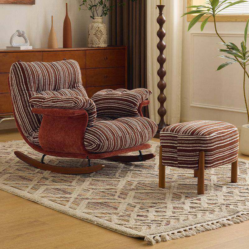 复古单人摇椅大人家用阳台客厅休闲沙发可躺可睡中古风懒人摇摇椅,淘宝优惠券,粉丝福利购,淘宝优惠卷