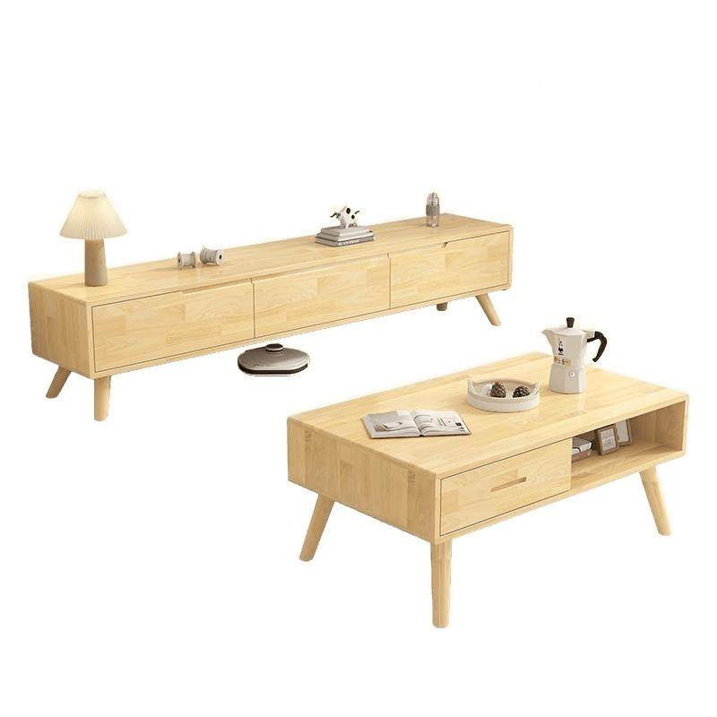 全实木电柜简约现TBI代小户型.2/15米尺寸视电视柜客1厅免安.装整,淘宝优惠券,粉丝福利购,淘宝优惠卷