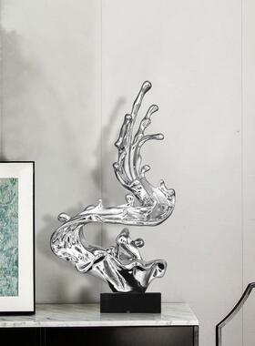 售玄板处雕塑摆件现代艺术品0758树脂酒店大厅楼样房关办公室客厅