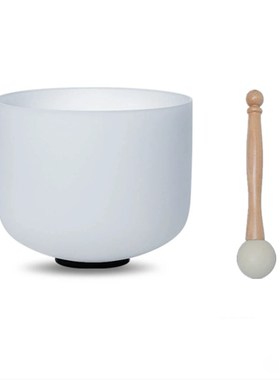 水晶钵入门级水晶颂钵瑜伽音疗水晶音乐碗静心减压手工乐器颂钵