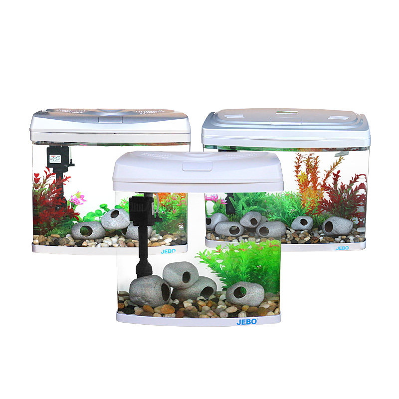 小鱼缸客厅小型造景金鱼缸玻璃办公室水族箱生态免换水带过滤一体,淘宝优惠券,粉丝福利购,淘宝优惠卷