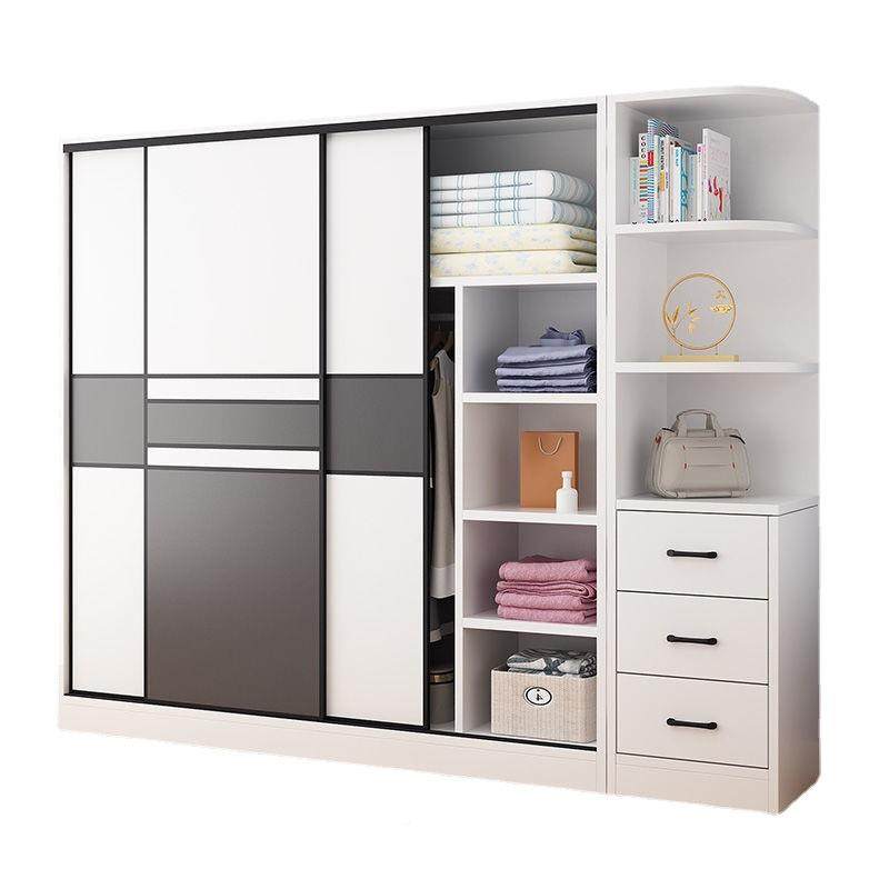 衣室柜现代简约租房用北欧柜家015子用卧小户出型组装经济型实木,淘宝优惠券,粉丝福利购,淘宝优惠卷