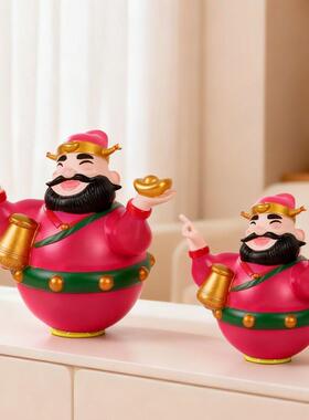 大溢2026天官赐财神入户玄福摆居关招财饰品0038件客厅家乔迁新年