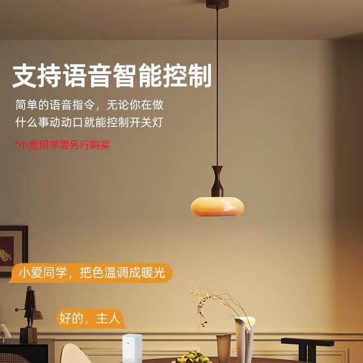 2025新吊款法式古风餐18厅灯家复用古胡中桃木艺术造型餐桌灯吧台,淘宝优惠券,粉丝福利购,淘宝优惠卷