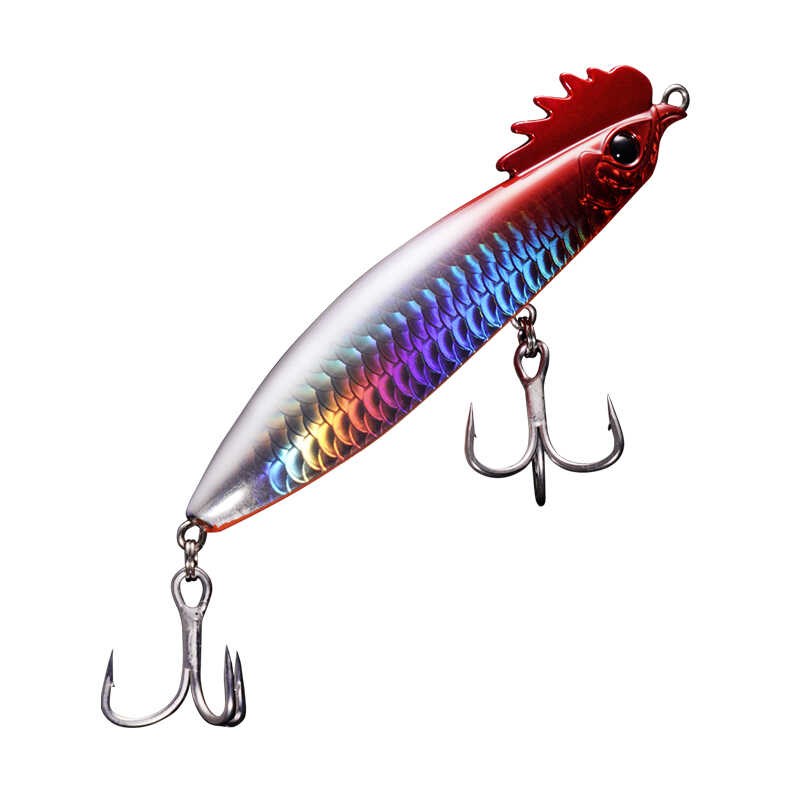 翼路猎人溜达鸡远投颤沉铅笔路亚饵淡水通杀野钓翘嘴海鲈专用假饵 - 图2