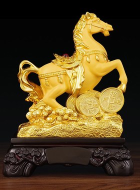 马到成功摆件家居客厅生肖马工艺品开业乔迁新居电视柜装饰送礼品