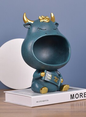 进门口入户玄关放钥匙的收纳盒摆件家居客厅鞋柜遥控器装饰品托盘