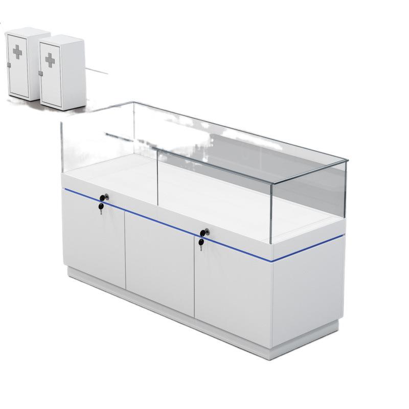 珠宝首饰柜台样品文物展览珠宝展示柜玻璃柜商场陈列柜博物珠宝柜 - 图3