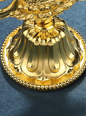 民族风摆件鎏金鎏银八瑞物家居用品八宝桌面装饰八瑞相彩绘摆件