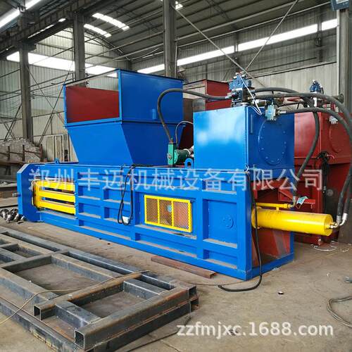 全自动饮料瓶捆扎打包机 卧式液压包装纸盒打包机 废纸箱打包机 - 图2